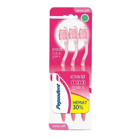 Pekanbaru Pepsodent Tb Action 123 Ext Soft 3S