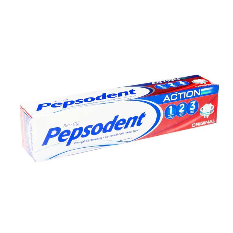 Pekanbaru Pepsodent Toothpaste Action 123 190Gr