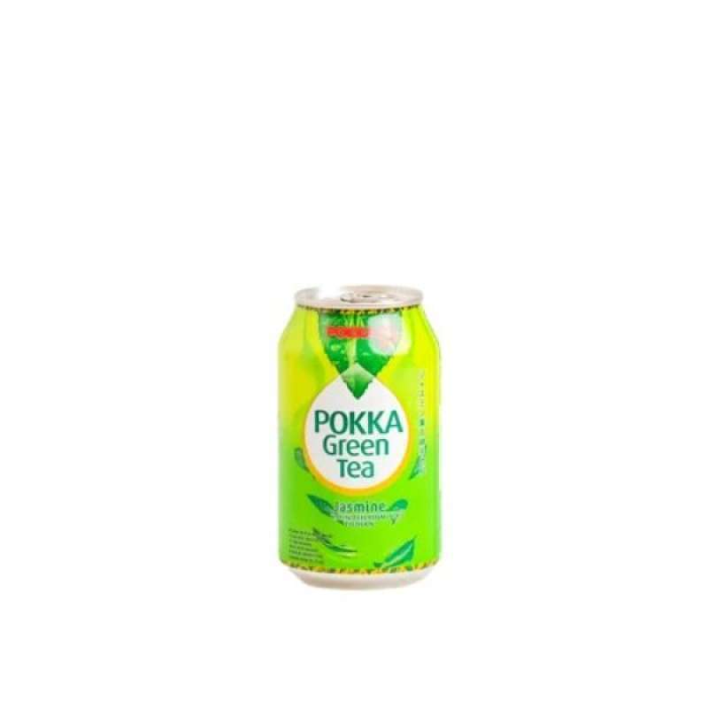 Pekanbaru Pokka Chinese Green Tea Jasmin 300Ml Can