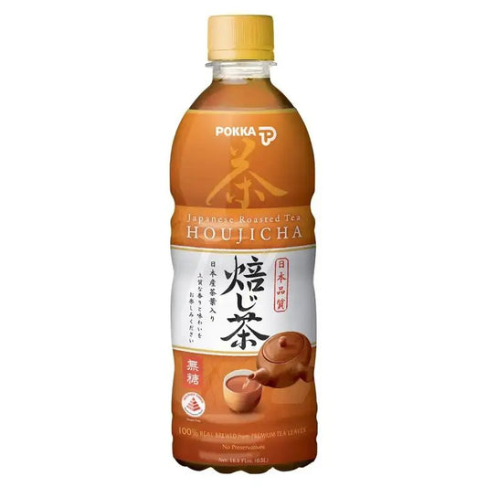 Pekanbaru Pokka Houjicha 500Ml Botol