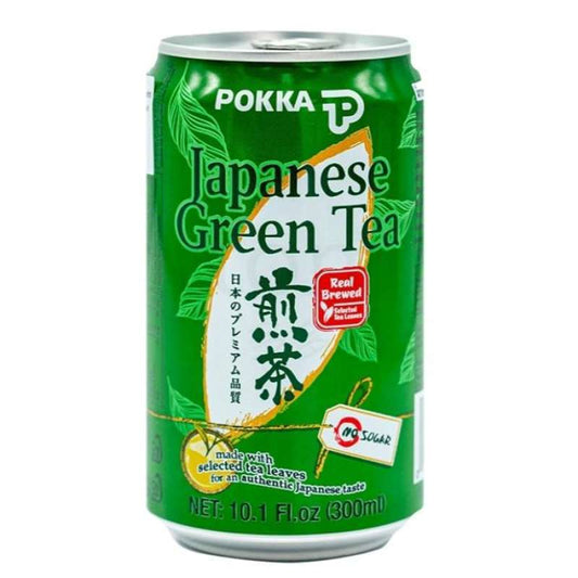 Pekanbaru Pokka Japanese Green Tea 300Ml Can