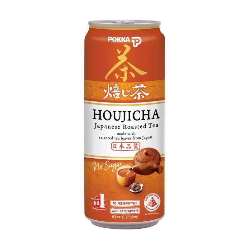 Pekanbaru Pokka Houjicha Can 300Ml
