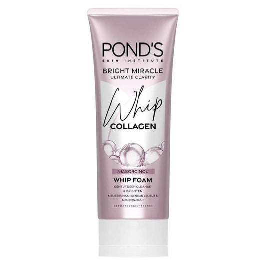 Pekanbaru Pond'S Bright Miracle Whip Foam Ultimate Clarity Collagen 100G