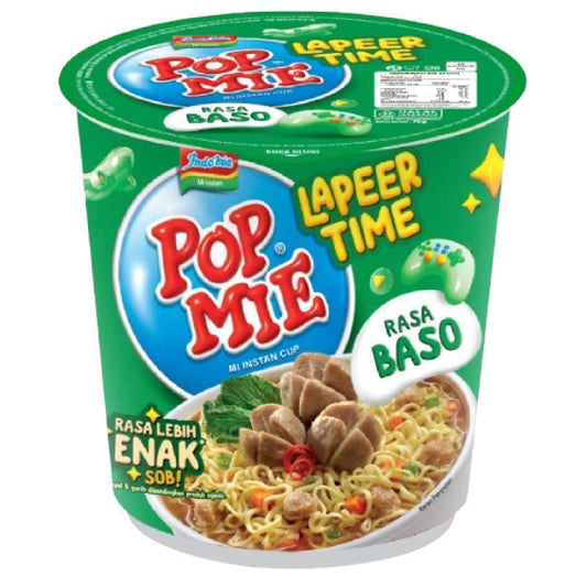 Pekanbaru Pop Mie Baso Lapeer Time 75G Cup
