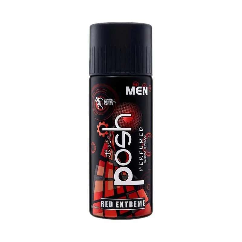 Pekanbaru Posh Men Perfumed B/S Red Extreme 150Ml
