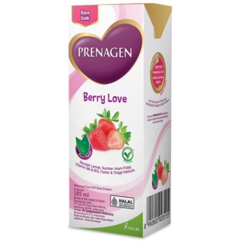 Pekanbaru Prenagen Uht Strawberry 185Ml