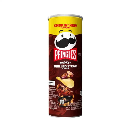 Pekanbaru Pringles Smokey Grilled Steak 102Gr
