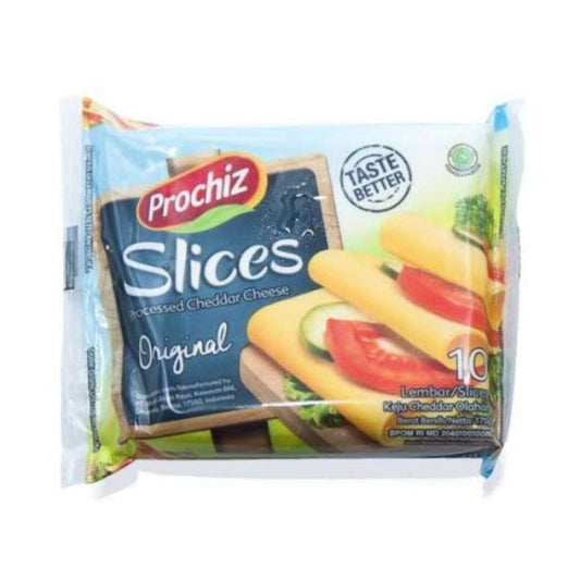 Pekanbaru Prochiz Cheddar Slice 160Gr