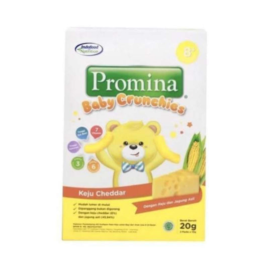 Pekanbaru Promina Baby Crunchies Keju Cheddar 20G