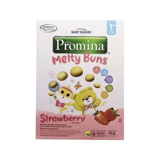 Pekanbaru Promina Melty Buns Strawberry 42G