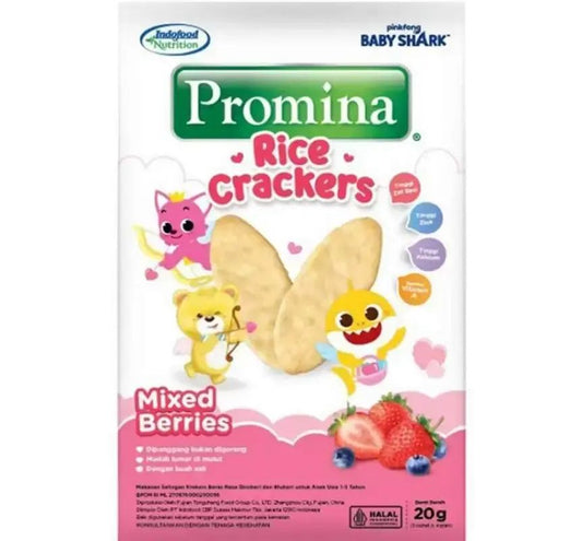 Pekanbaru Promina Rice Crakers Miced Berries 20Gr