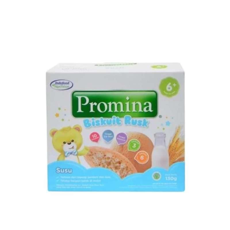 Pekanbaru Promina Biskuit Rusk Susu Original 130Gr