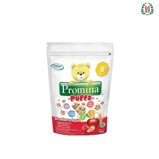 Pekanbaru Promina Rice Puff Strawberry Apple 15Gr