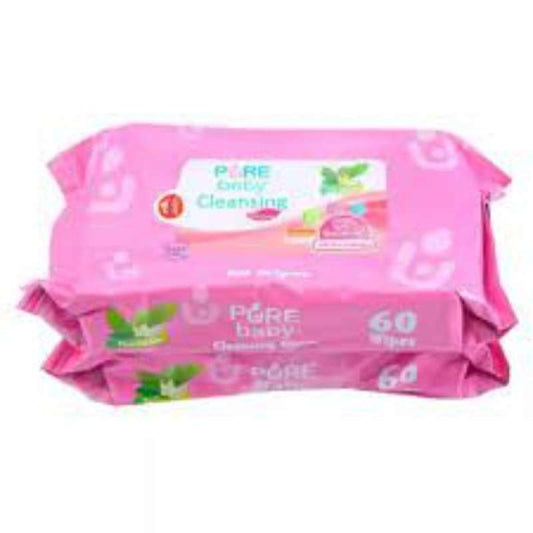 Pekanbaru Pure Bb Cleansing Wipes Tea Olive 60'S