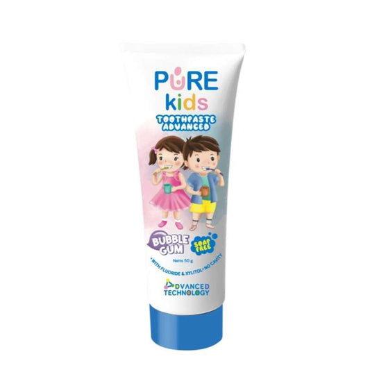 Pekanbaru Pure Kids Tooth Paste Advance Bubble Gum 50Ml