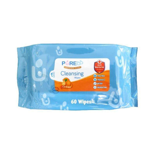 Pekanbaru Pure Bb Cleansing Wipes Lemon [60 Sheets]