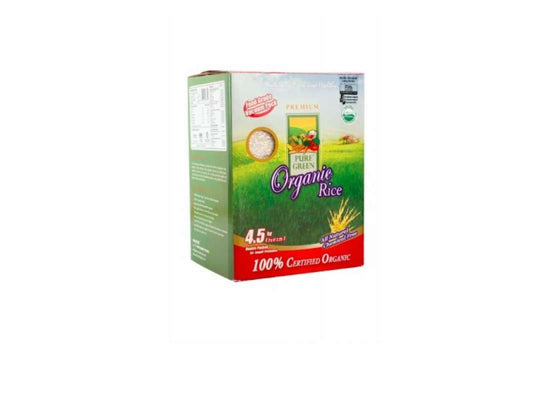 Pekanbaru Pure Green Beras Organic Long Grain 4.5K
