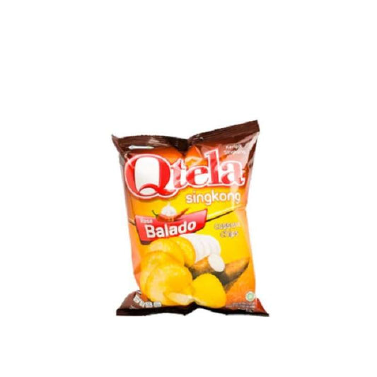 Pekanbaru Qtela Cassava Chips Balado 60Gr Pak