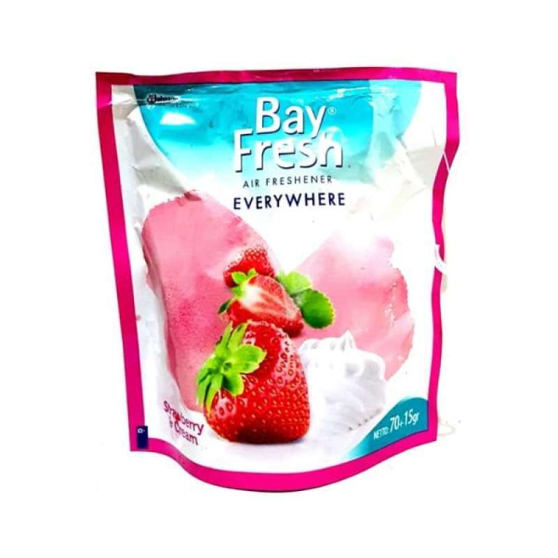 Pekanbaru BAY FRESH EVERYWHERE STRAWBERRY&CREAM 70GR