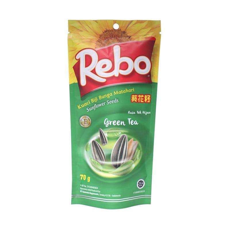 Pekanbaru Rebo Kuaci Green Tea 70Gr
