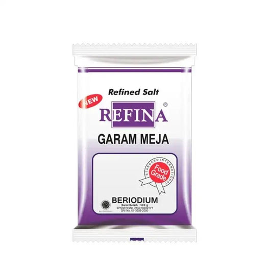Pekanbaru Refina Garam Meja Murni 500Gr Pak