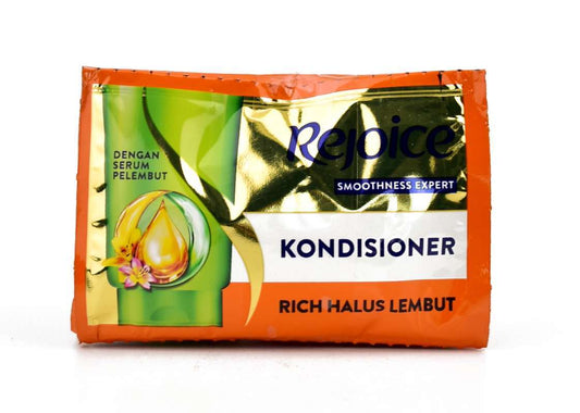 Pekanbaru Rejoice Conditioner Rich Halus Lembut [12 Sachet X 10 Ml]