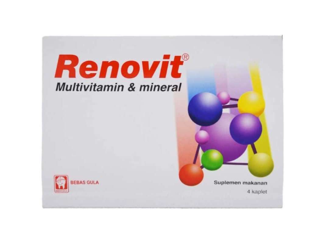 Pekanbaru Renovit Multivitamin&Mineral 4'S Strip