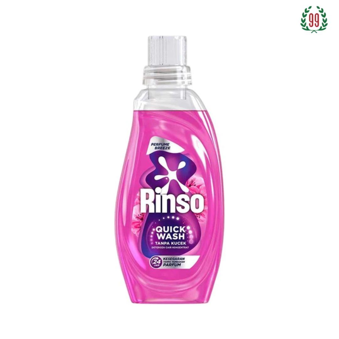 Pekanbaru RINSO QUICK WASH PINK BOTTLE 650GR