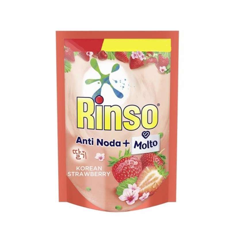 Pekanbaru RINSO MOLTO LIQUID KOREAN STRAWBERRY 510G POUCH
