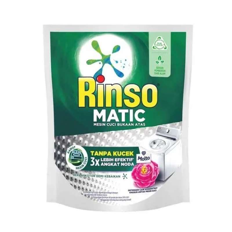 Pekanbaru RINSO MATIC LIQ TOP LOAD 1.45KG NEW