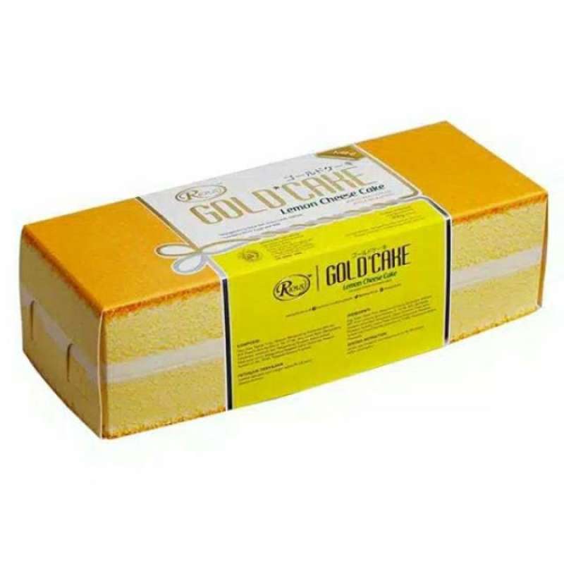 Pekanbaru Rious Gold Cake Lemon Cheese Mini 160Gr