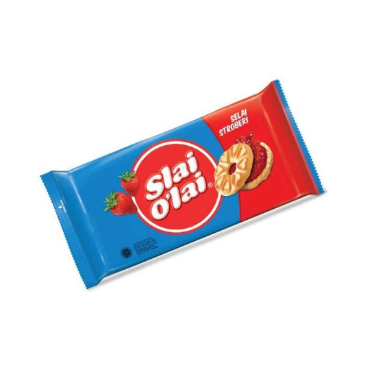 Pekanbaru Roma Biscuit Slai O'Lai Strawberry 192Gr