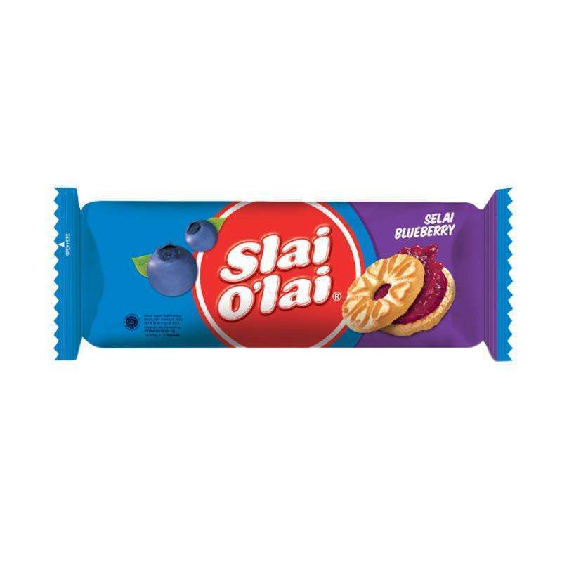 Pekanbaru Roma Biscuit Slai Olai Blueberry 128Gr