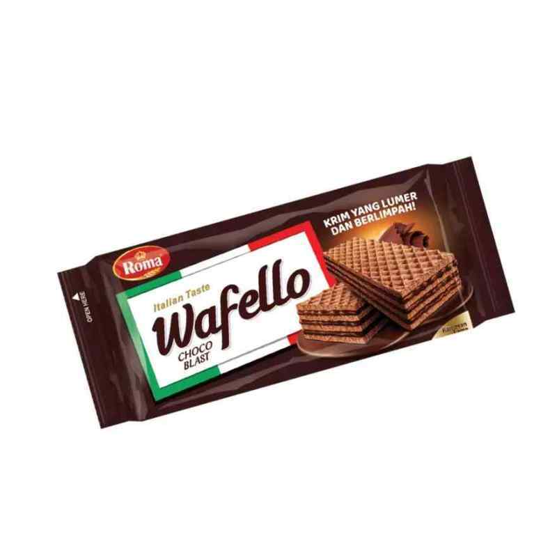 Pekanbaru Roma Wafer Wafello Choco Blast 114 Gr