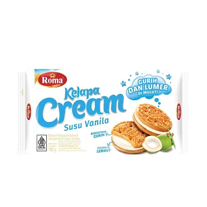 Pekanbaru Roma Kelapa Cream Biskuit 174Gr