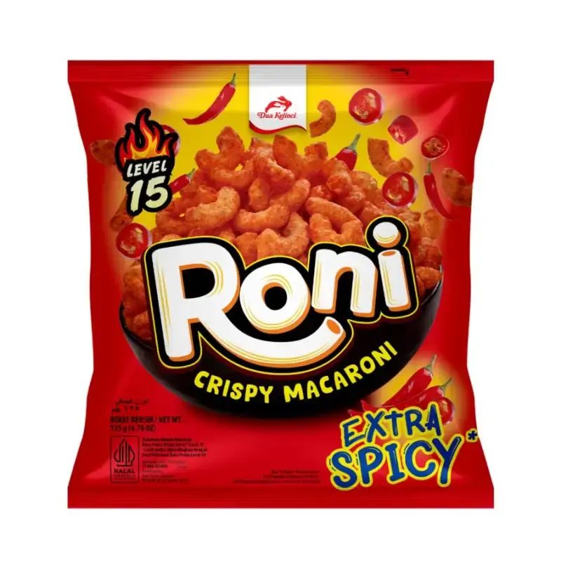 Pekanbaru Roni Makaroni Extra Spicy Lv.15 135Gr