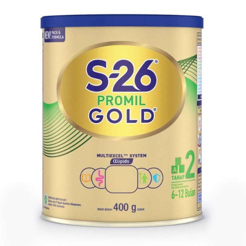 Pekanbaru S26 Promil Gold Tahap 2 Can [400 G]