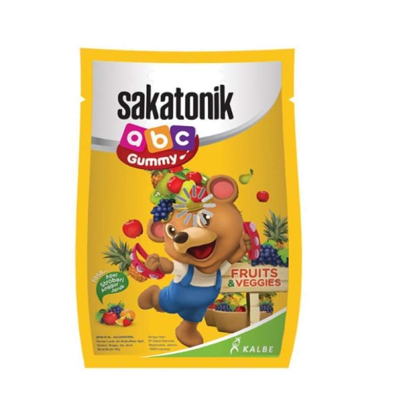 Pekanbaru Sakatonik Abc Gummy Fruitveggie 20G