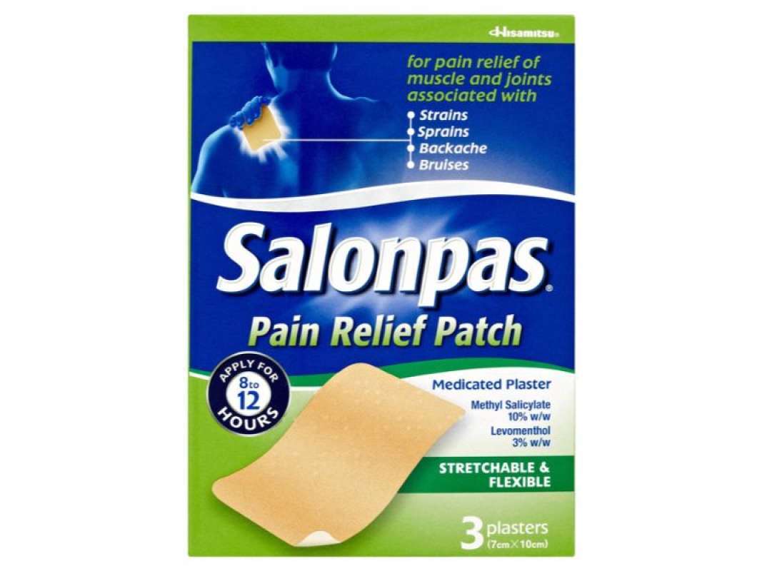 Pekanbaru Salonpas Pain Relief Patch 3'S