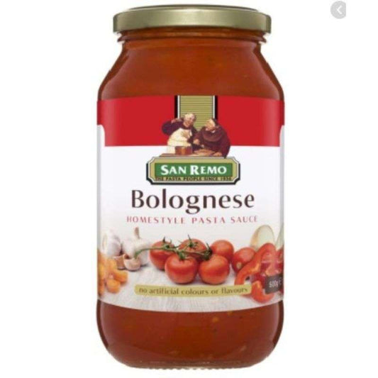 Pekanbaru San Remo Pasta Sauce Bolognese 500Gr