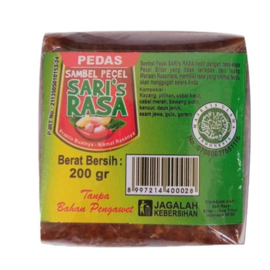 Pekanbaru Sari Rasa Sambel Pecel Pedas 200G
