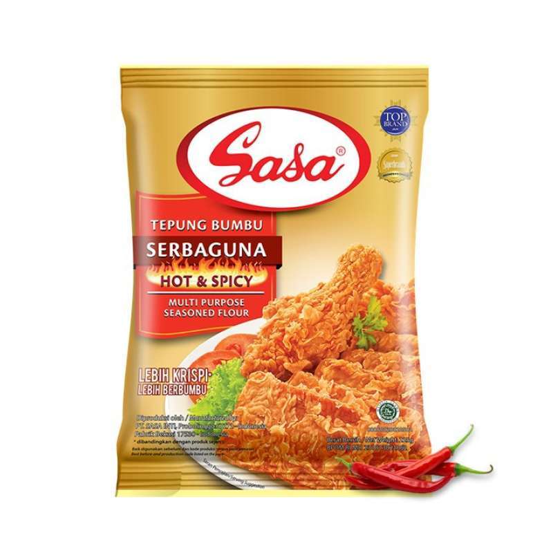 Pekanbaru Sasa Tepung Bumbu Hot Spicy 210Gr