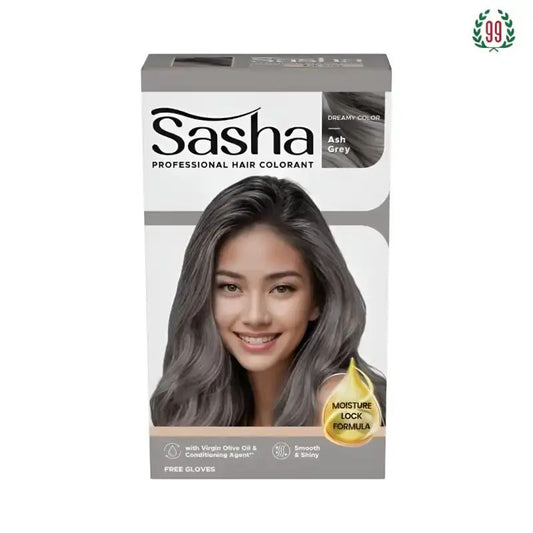 Pekanbaru Sasha Hair Colour Ash Grey 25G