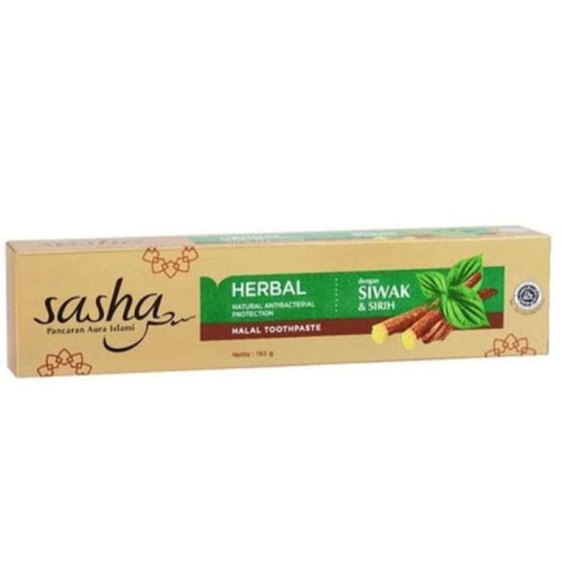 Pekanbaru Sasha Toothpaste Herbal 150Gr