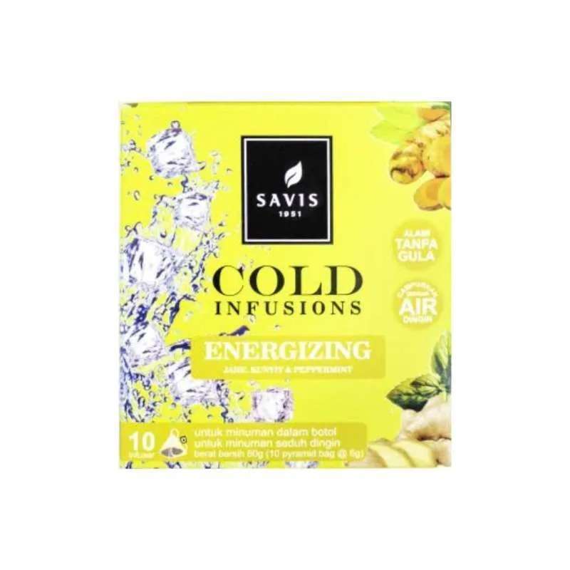 Pekanbaru Savis Tea Cold Infusion Energizing 60Gr