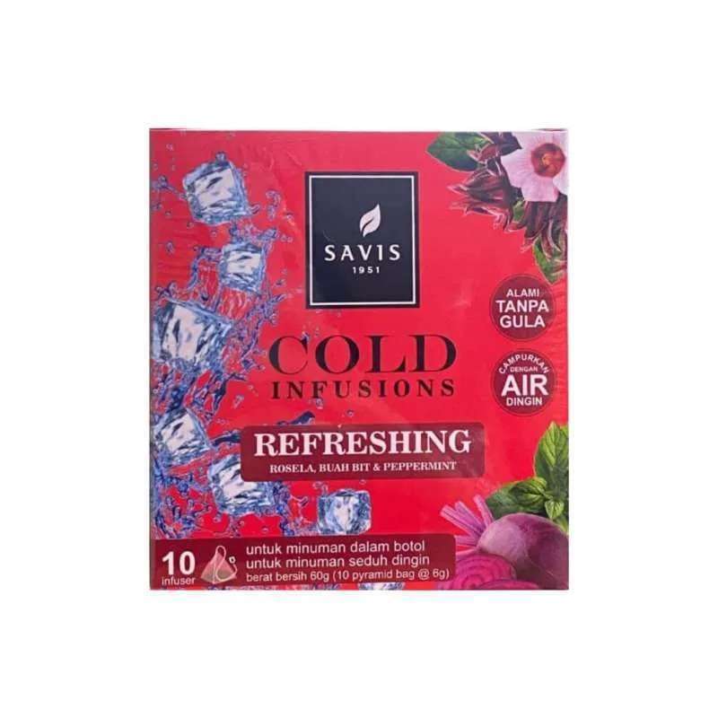 Pekanbaru Savis Tea Cold Infusion Refreshing 60Gr