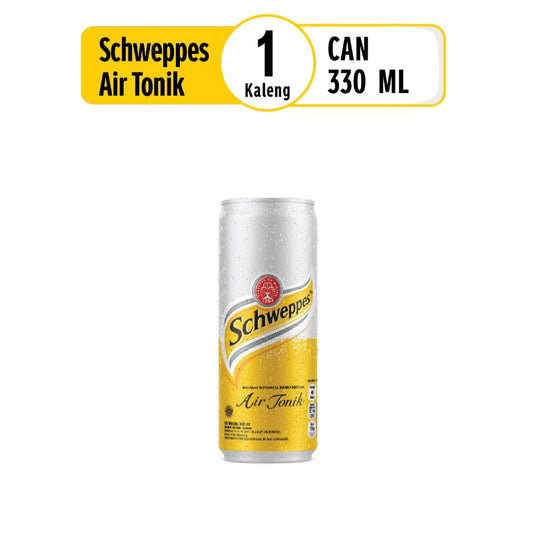 Pekanbaru Schweppes Tonic Water Lokal 330Ml Can