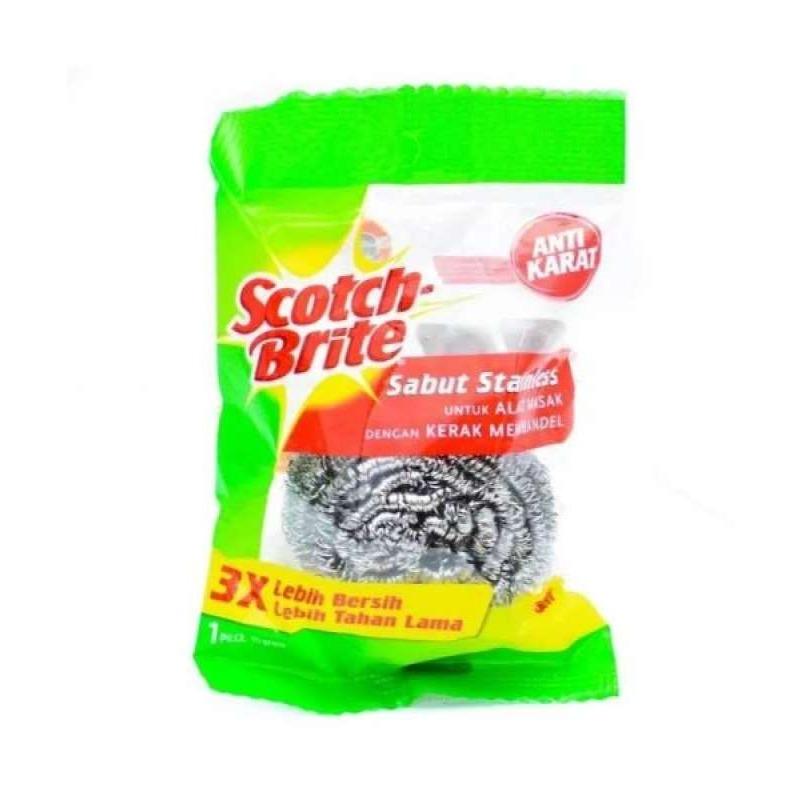 Pekanbaru Scotch brite metallic spiraled id-ss
