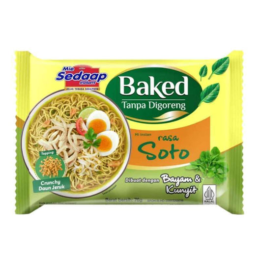 Pekanbaru Sedaap Mie Baked Rasa Soto 76Gr