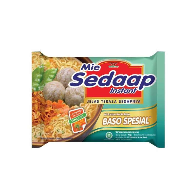 Pekanbaru Sedaap Mie Baso Special 77Gr